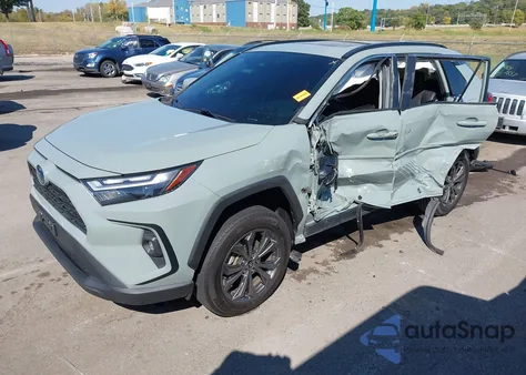 2022 Toyota Rav4 Hybrid Xle Premium из США, поврежденный, VIN 4T3B6RFV5NU102766